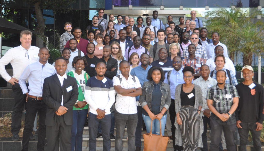 South African delegates with ESRF leadership at SA-ESRF-2019