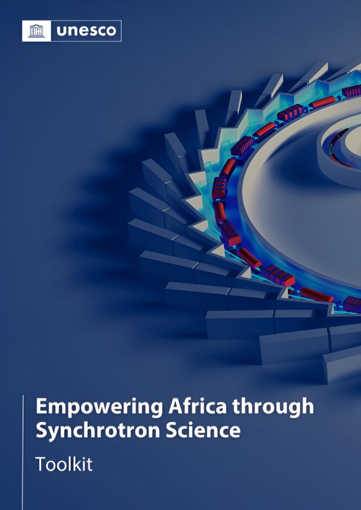 Cover of the UNESCO toolkit Empowering Africa through Synchrotron Science