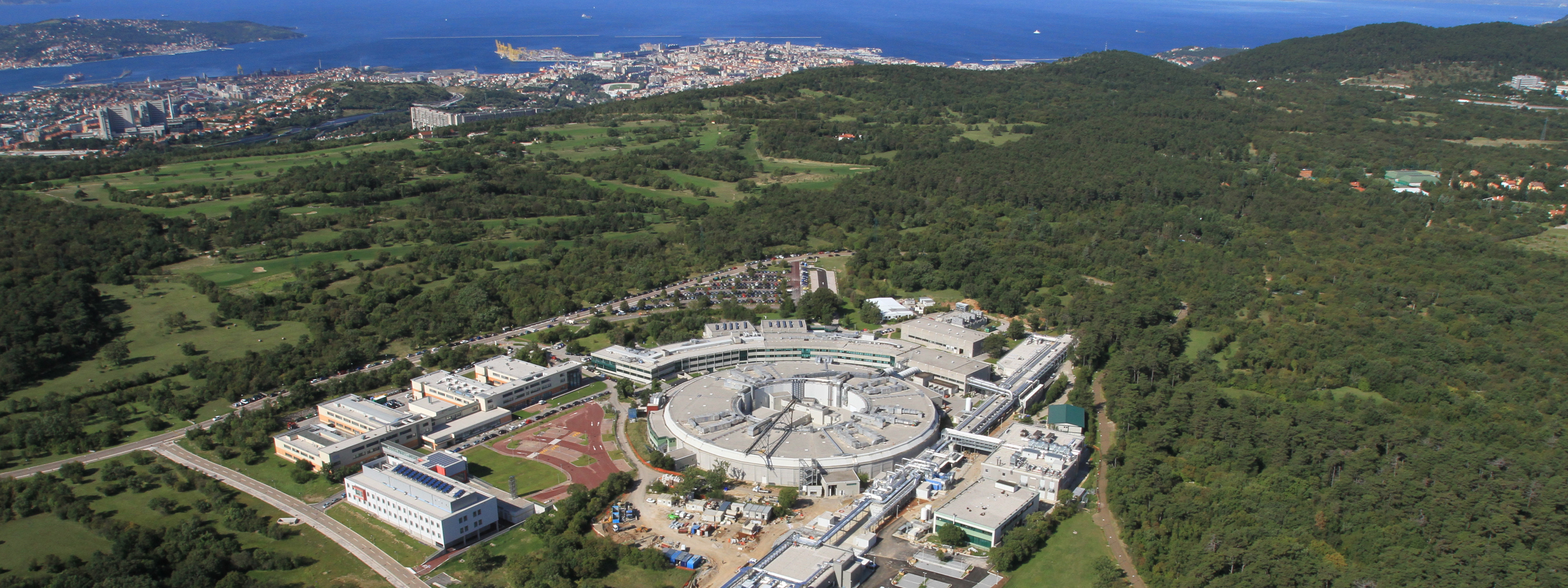 The Elettra synchrotron experimental hall in Trieste, Italy